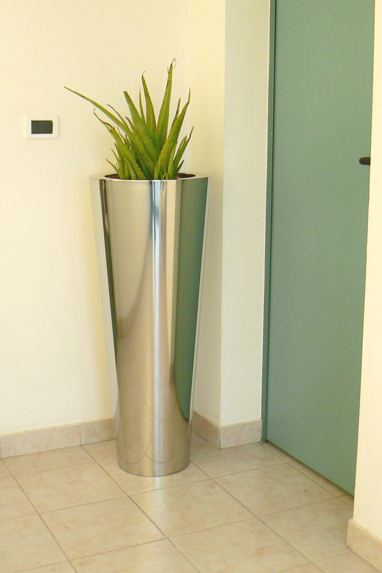 Vaso-tronco-conico-inox-lucido